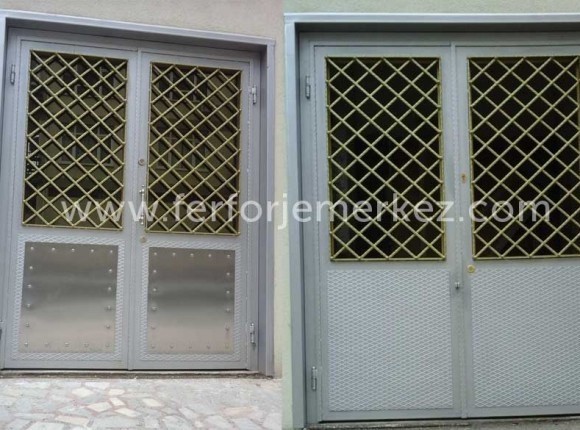 Ferforje Bina Giriş Kapısı