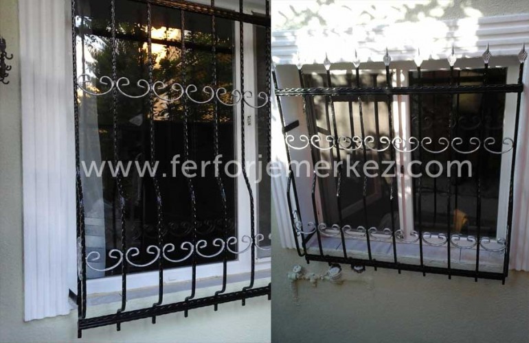 Ferforje Cam Korkuluğu
