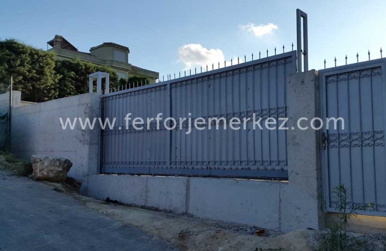 Ferforje Demir Yana Kayar Kapı
