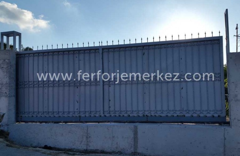 Ferforje Demir Yana Kayar Kapı
