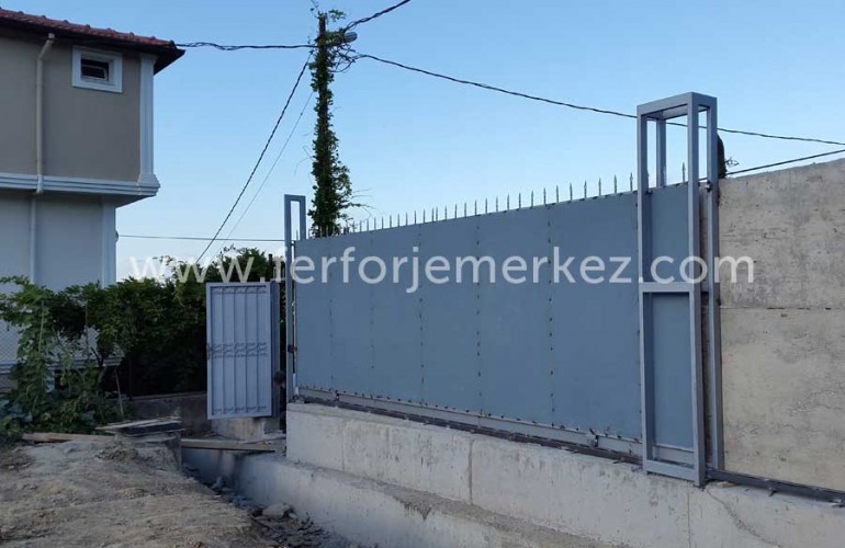 Ferforje Demir Yana Kayar Kapı