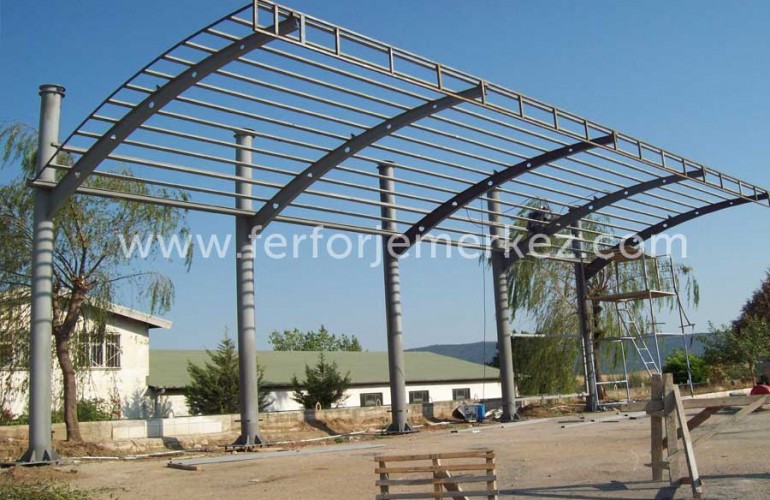 Metal Kanopi Uygulaması
